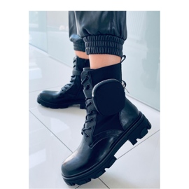 Victor Mustat nauhalliset nilkkurit - Inello 2