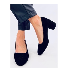 Fredette Black mukavat kantapääpumput musta 1