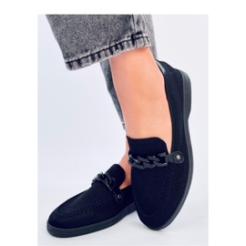 Mustat harjakattoiset mokasiinit 1