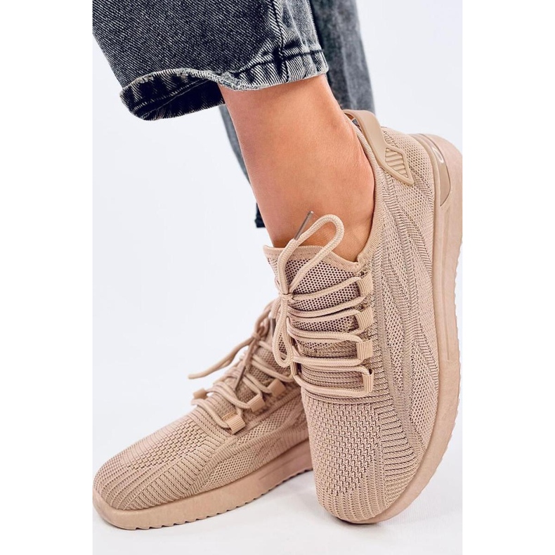 Khaki-sukka urheilukengät ruskea 1