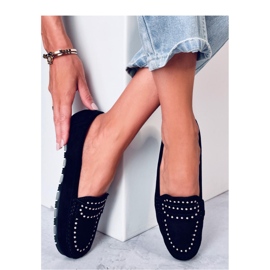 Naisten mokasiinit mustat 1