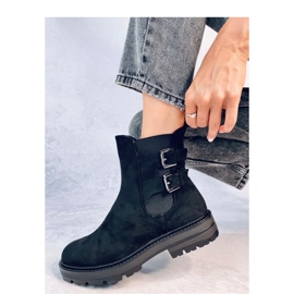 Mustat mokkanahkaiset Chelsea-saappaat 2