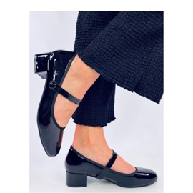 Mustat patentoidut korkeakorkoiset balettihousut 1