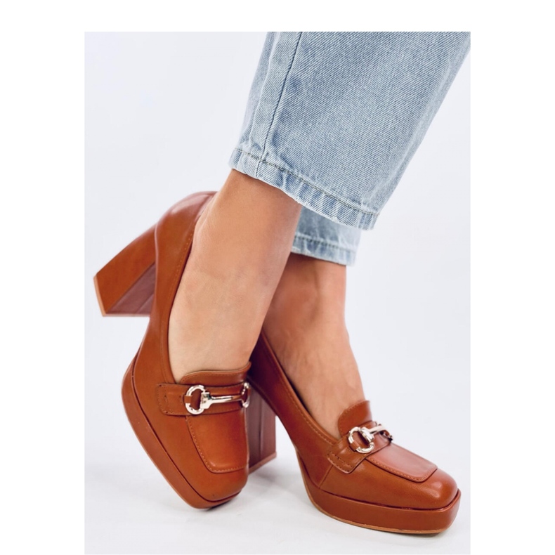 Kamelin korkokengät ruskea 1