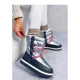 Naisten lumikengät Archie Silver - Inello harmaa 2