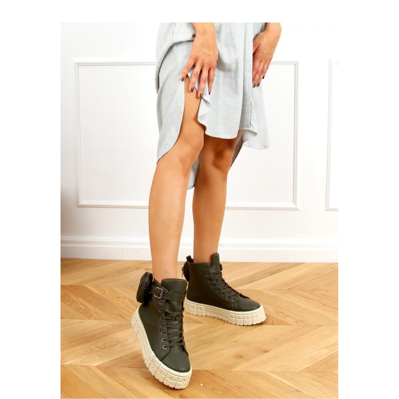 Vihreät korkeat tennarit RE11P Green - Inello 2