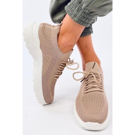 Khaki-sukka urheilukengät ruskea 1