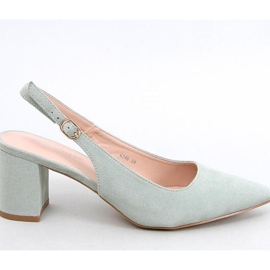 Avaa Heel Pumps Green vihreä 1