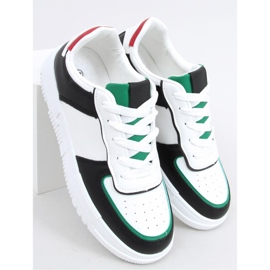 Naisten urheilukengät Mustat valkoinen 1