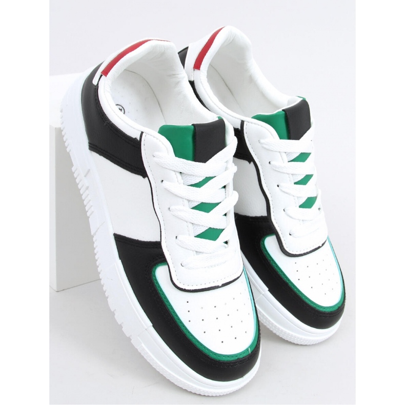 Naisten urheilukengät Mustat valkoinen 1