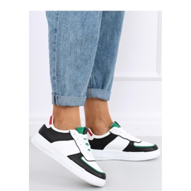 Naisten urheilukengät Mustat valkoinen 2