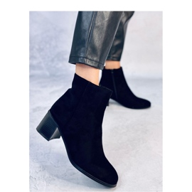 Klassiset korkeakorkoiset nilkkurit Annie Black - Inello musta 2