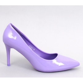 Charlotte Purple patentoidut stilettopumput - Inello violetti 1