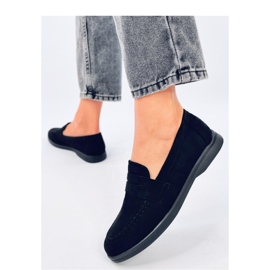 Forest Black naisten mokasiinit - Inello musta 2