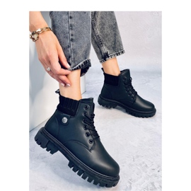 Atomic Black naisten trapper-saappaat - Inello musta 2