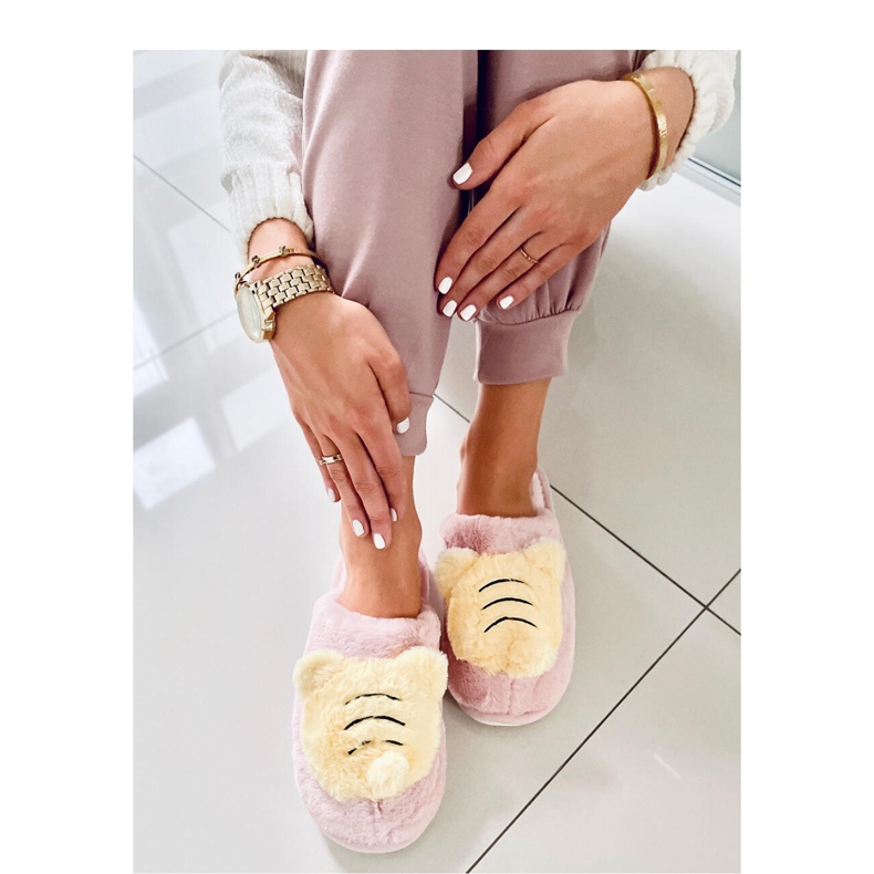 Naisten tossut Pearl Pink - Inello vaaleanpunainen 2