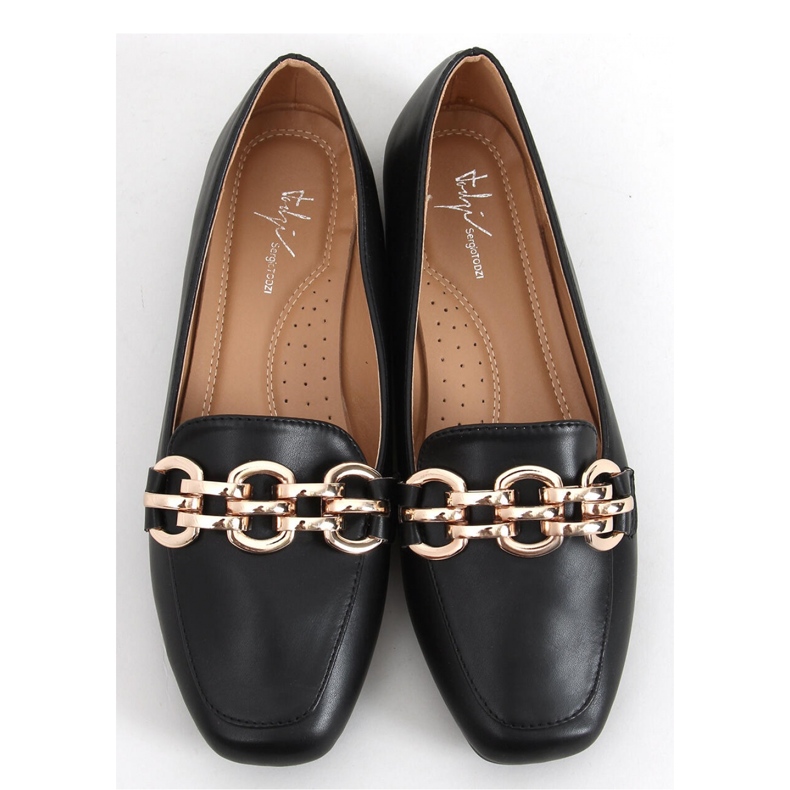 Naisten mokasiinit mustat 1