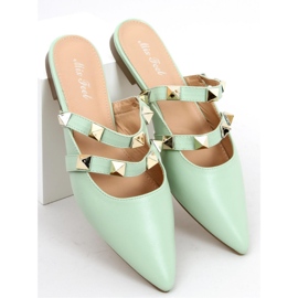 Canna Green naisten varvastosandaalit - Inello vihreä 1