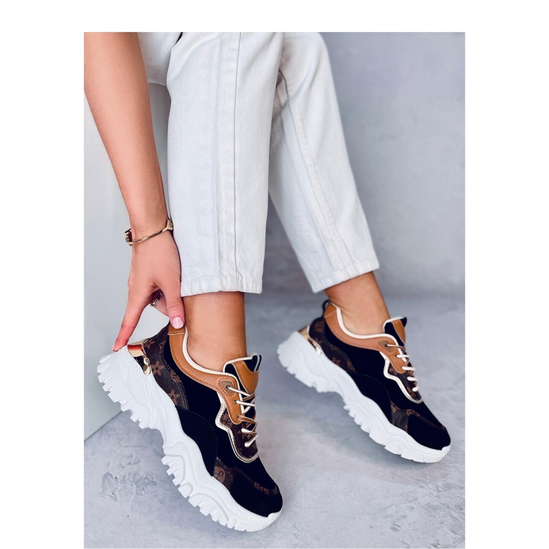 Nesbit Black wedge lenkkarit - Inello musta 1