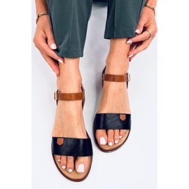 Naisten mustat sandaalit 1