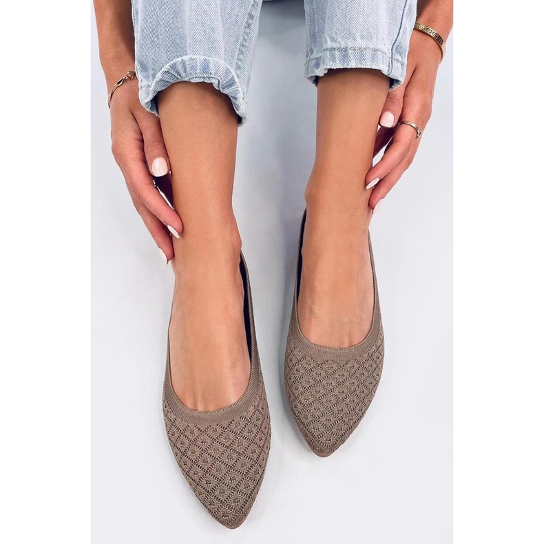 Balart Khaki mantelisukka balettitassut - Inello ruskea 1