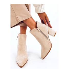 Croix Beige mantelivarvaskorkoiset nilkkurit - Inello 2