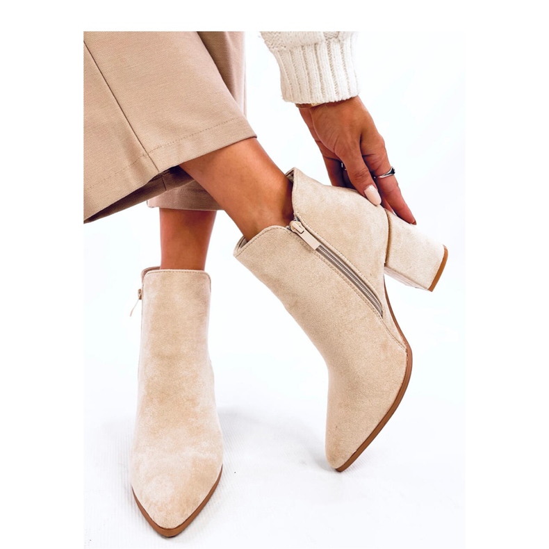 Croix Beige mantelivarvaskorkoiset nilkkurit - Inello 2