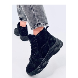 Elius Black - Inello-eristetyt talvilenkkarit musta 2