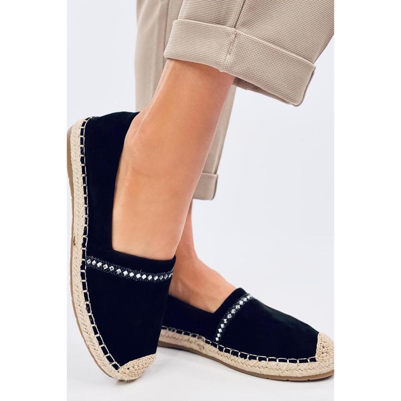 Naisten espadrillit Etance Black - Inello musta 1
