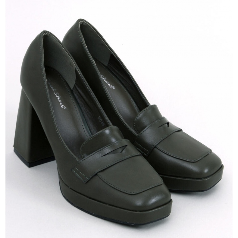 Entee Green korkokengät - Inello vihreä 1