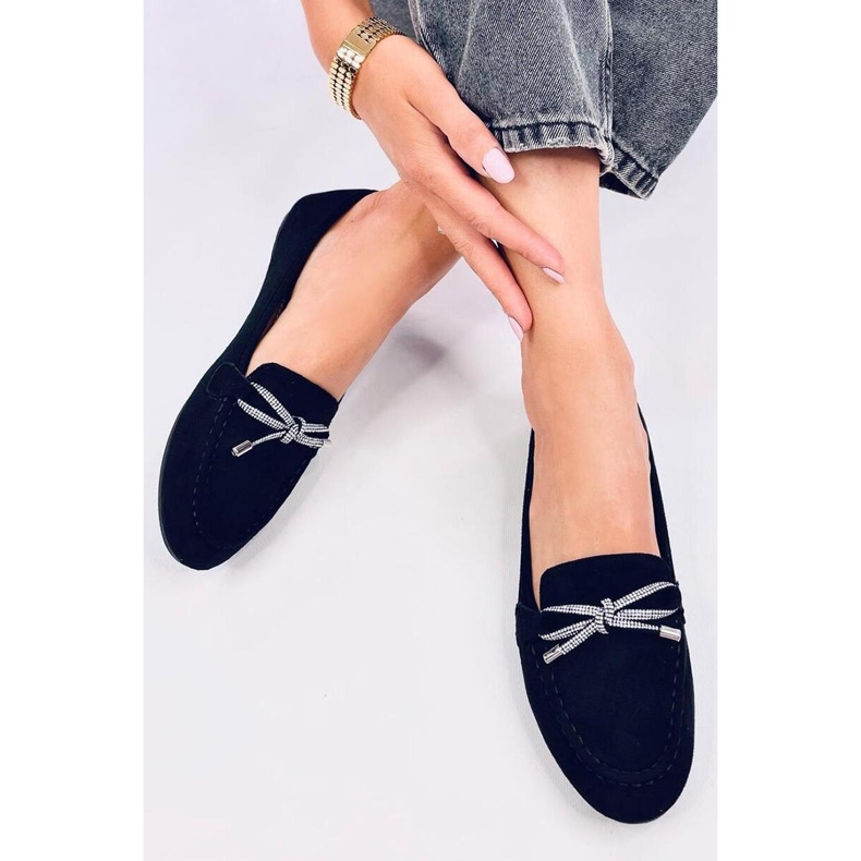 Marsoin Black mokkasiinit - Inello musta 1