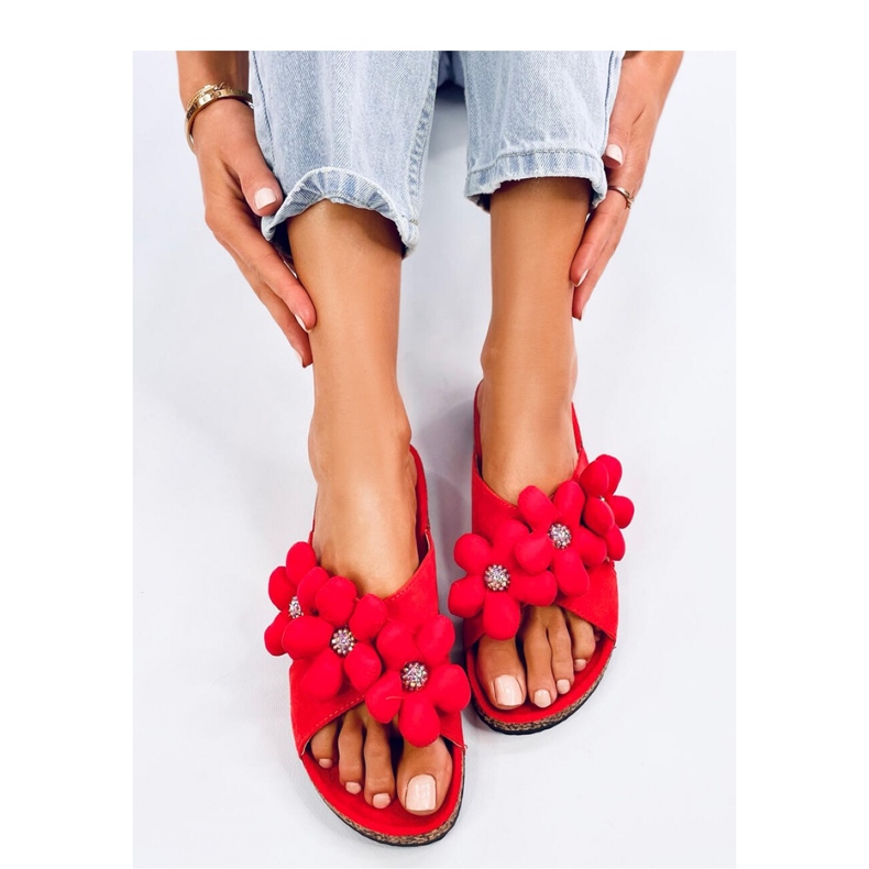 Sandaali Korkkivarvastossut tyynykukilla Charss Orange - Inello oranssi 2