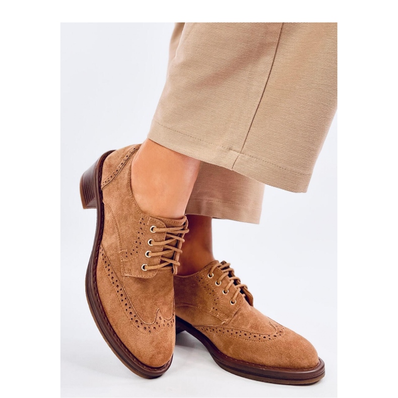 Vedra Camel korkokengät - Inello ruskea 1