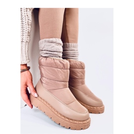 Javier Khaki - Inello-nylon-lumisaappaat ruskea 1