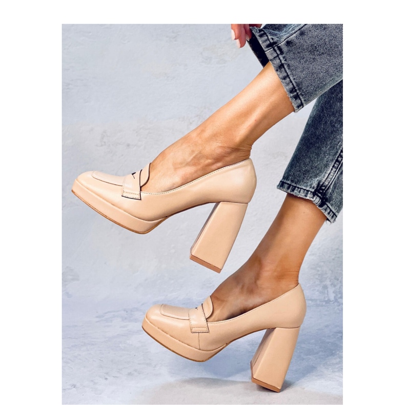 Entee Nude korkokengät - Inello beige 2