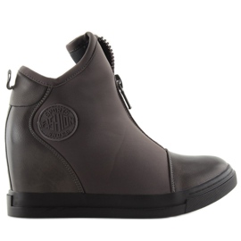 Harmaa Wedge-lenkkarit 168-129 harmaa 1