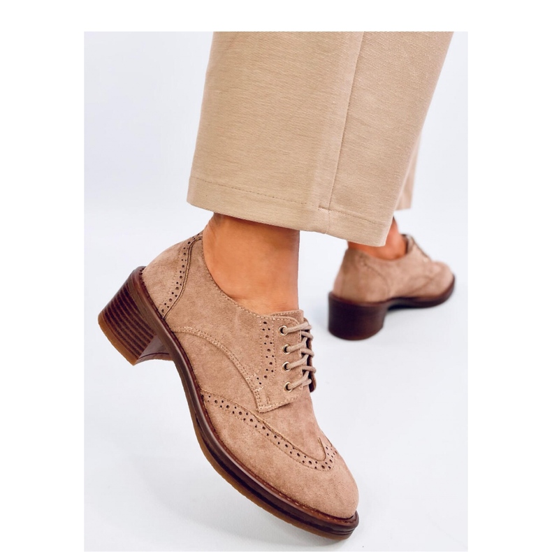 Vedra Khaki korkokengät - Inello beige 1