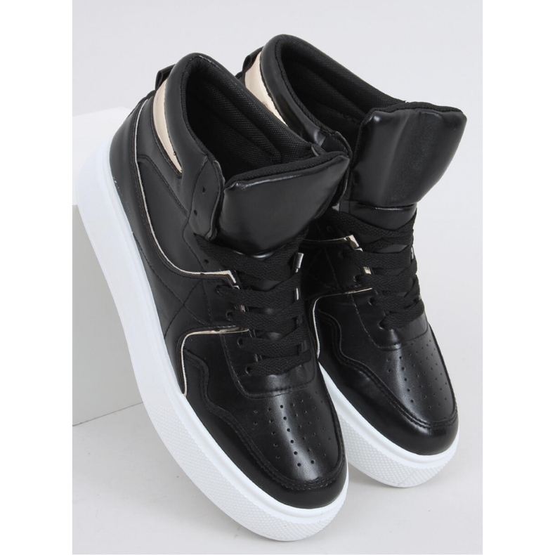 Erva Mustat korkeat urheilukengät - Inello 1