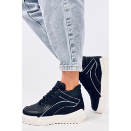 Gahine Mustat korkeat lenkkarit - Inello 1