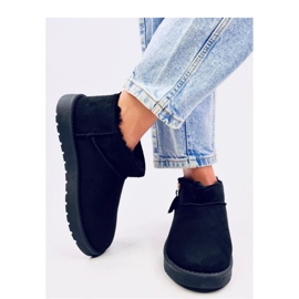 Frankis Blackin lyhyet vetoketjulliset emushousut - Inello musta 2