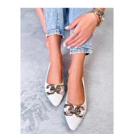 Tyylikkäät balettiasunnot soljella Simona White - Inello valkoinen 1