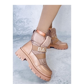 Little Khaki naisten lumikengät - Inello ruskea 2