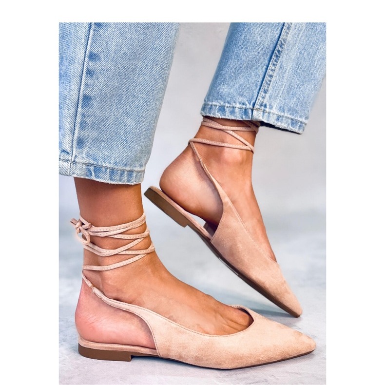 Dentoni Nude nauhoitettu balettiasu - Inello beige 1