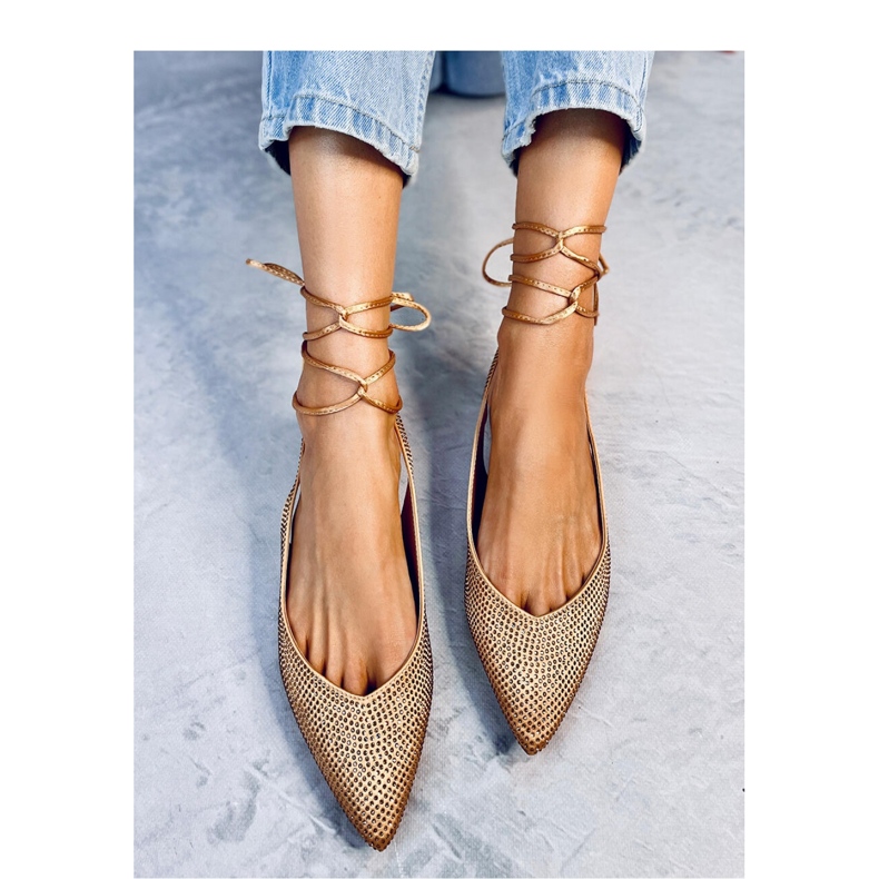 Balettiasunnot strassit, avokorko Vonda Champagne - Inello keltainen 1