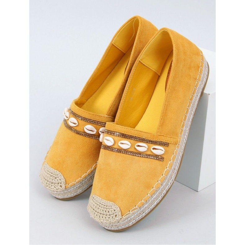 Espadrillit hunajakuorilla 6771 Keltainen - Inello 1