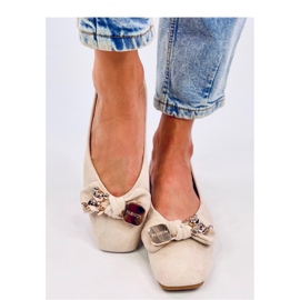 Cranny Beige kultaiset nallekarhubalettiasut - Inello 1