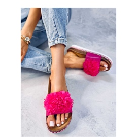 South Fuchsia Peach Flower Flip Flops -sandaali - Inello vaaleanpunainen 1