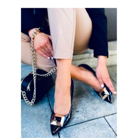 Margaret Black Patenttikorkeat korut - Inello musta 2