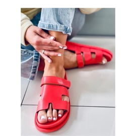 Tawny Orange naisten varvastandaalit - Inello oranssi 2