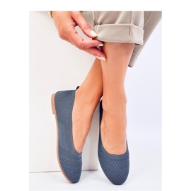 Newey Blue -neulotut balettit - Inello sininen 1